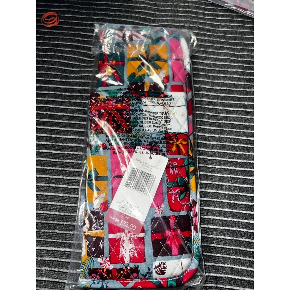 Vera Bradley Curling Flat Iron Cover Multicolor NWT Under the Tree